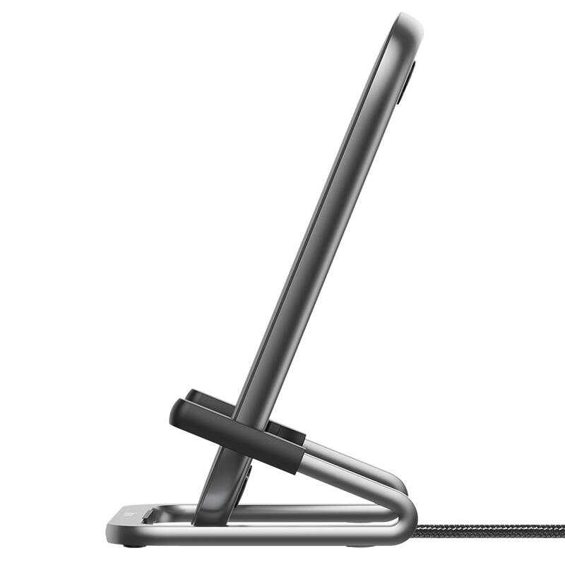 Беспроводное зарядное устройство Baseus Rib 15W Черный (WXPG-01) - Изображение 3