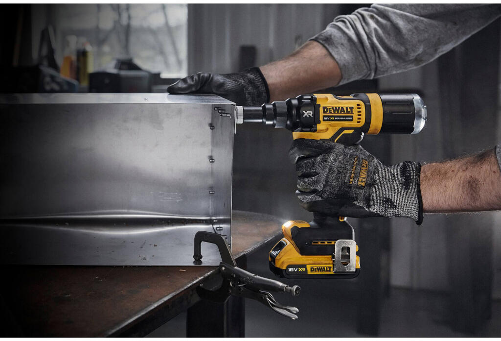 Заклёпочник аккумуляторный бесщёточный DeWALT DCF403NT DCF403NT - Изображение 8