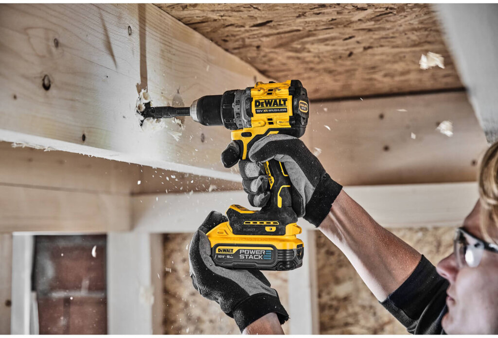 Дрель-шуруповёрт аккумуляторная бесщёточная DeWALT DCD800H2T - Изображение 4