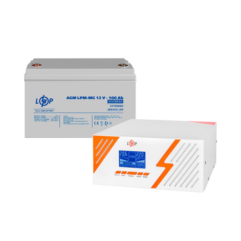 Комплект резервного питания ИБП + мультигелевая батарея (UPS B1500 + АКБ MG 1200Wh) - Изображение 3