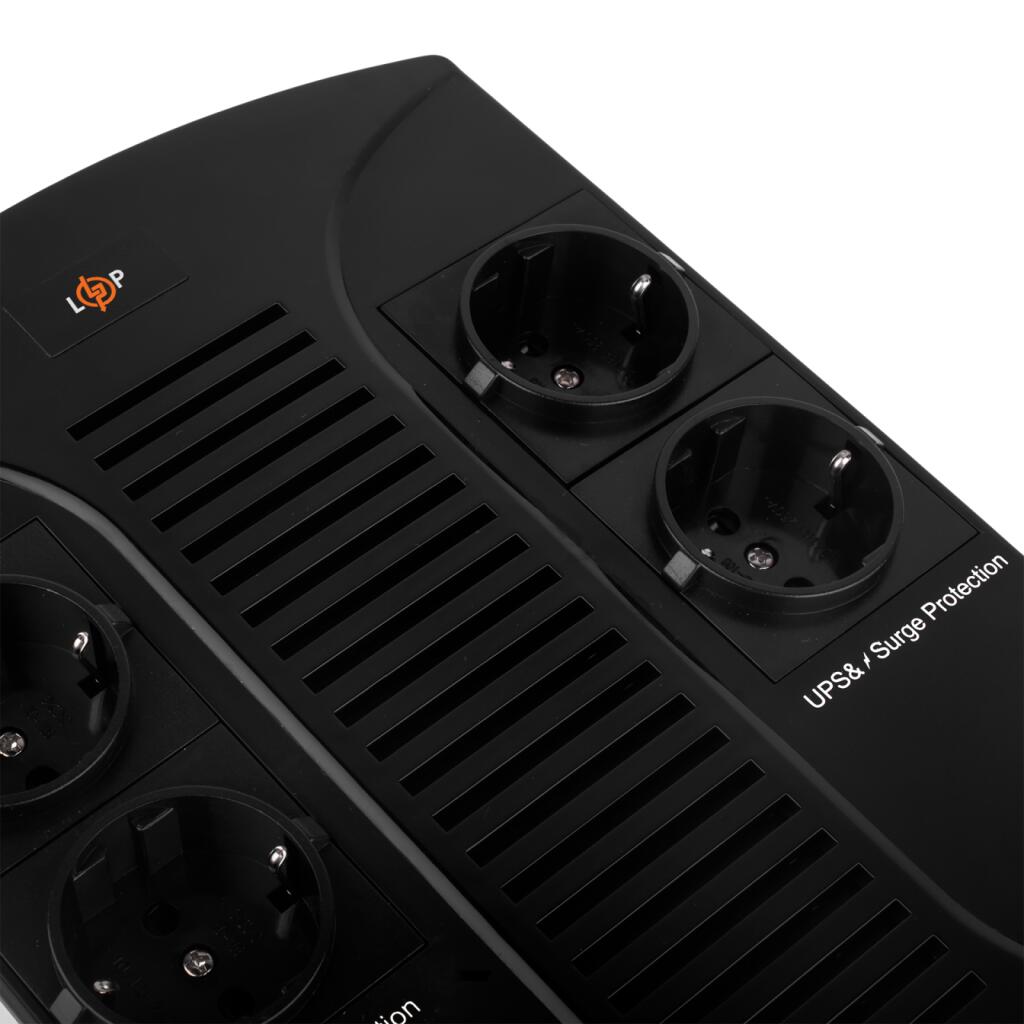 Джерело безперебійного живлення (ДБЖ) LP 650VA-PS (390Вт) - Зображення 3