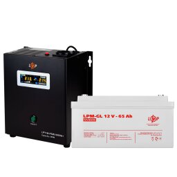 Комплект резервного питания для котла LogicPower ИБП + гелевая батарея (UPS W500VA + АКБ GL 780W)