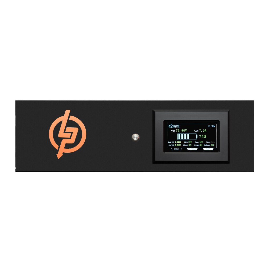 Аккумулятор LP LiFePO4 70,4V - 32 Ah (2253Wh) (BMS 30A/30А) метал LCD Smart BT - Изображение 1