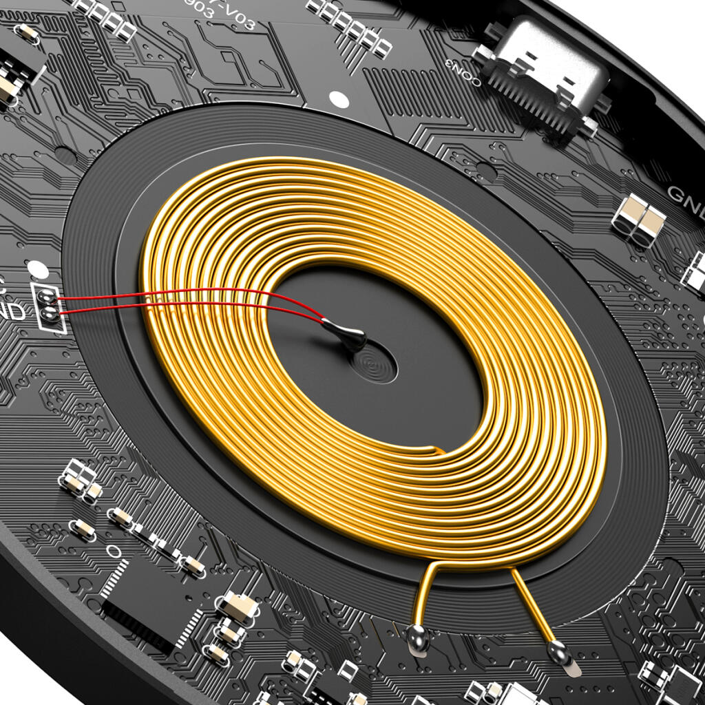 Беспроводное зарядное устройство Baseus Simple Magnetic Черный (WXJK-E01) - Изображение 5