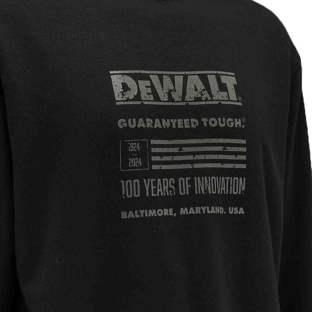 Свитшот 100 YEAR LOGO SWEATSHIRT DeWALT DWC237-001-XL - Изображение 4