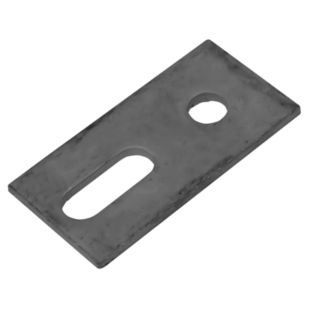 Монтажная пластина 80х40х4 мм - Изображение 2