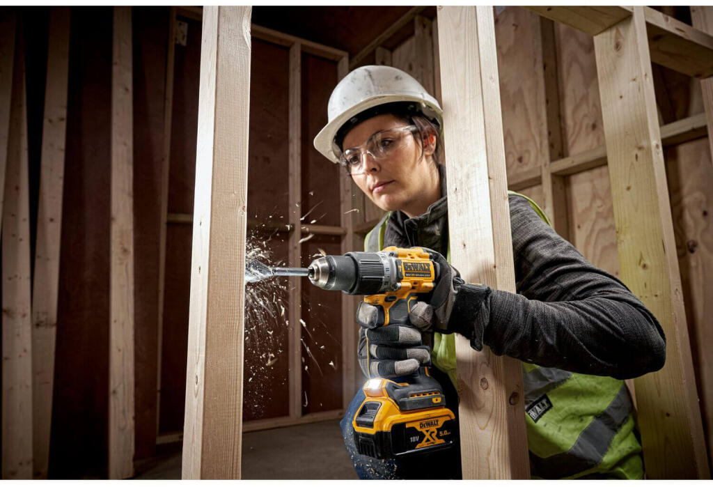 Дрель-шуруповёрт аккумуляторная бесщёточная ударная DeWALT DCD805P2T - Изображение 6