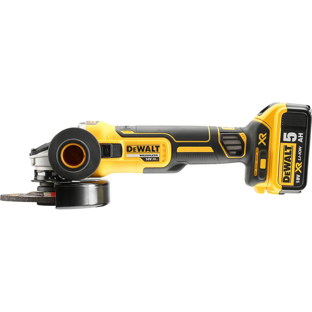 Шлифмашина угловая - болгарка аккумуляторная бесщёточная DeWALT DCG405N DCG405N - Изображение 4