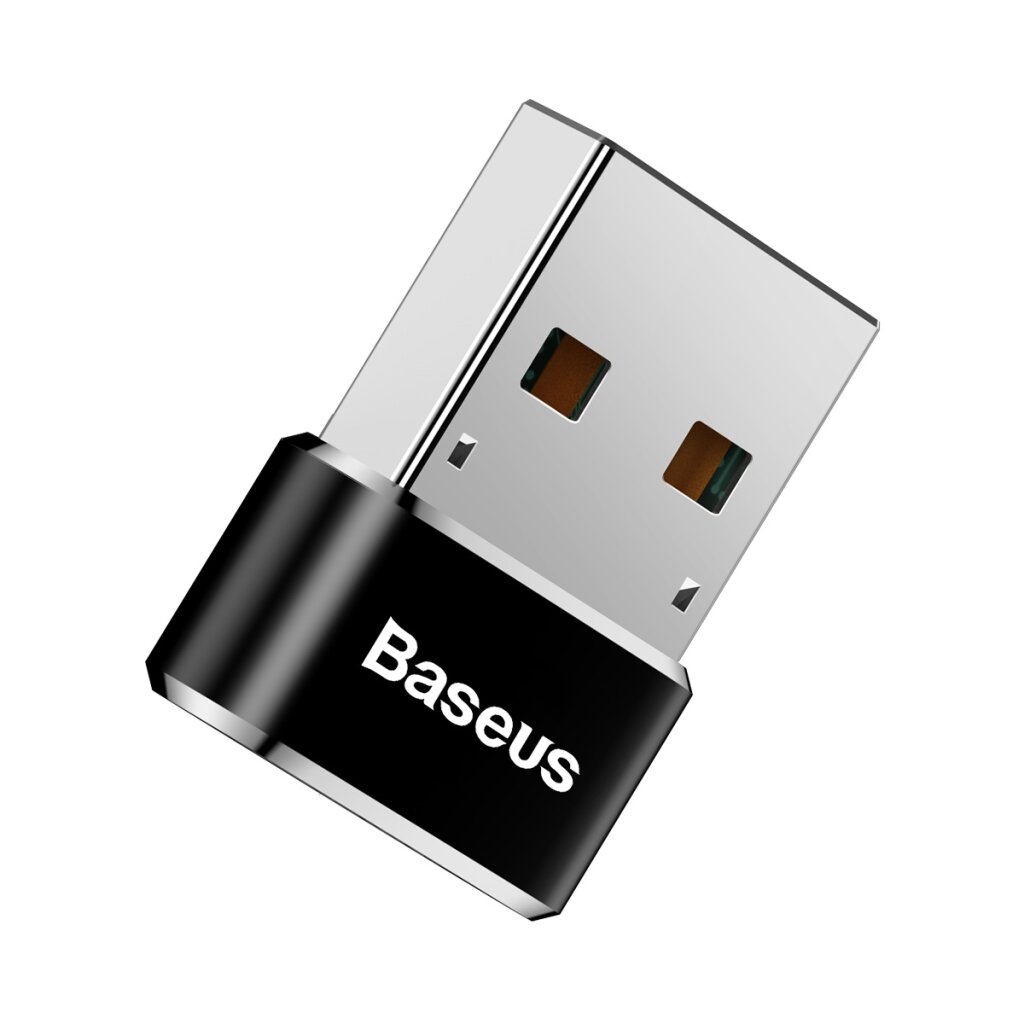 Переходник Baseus Female Type-C to USB Черный (CAAOTG-01) - Изображение 2