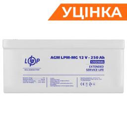 Аккумулятор мультигелевый LPM-MG 12V - 250 Ah Уценка 10.2024