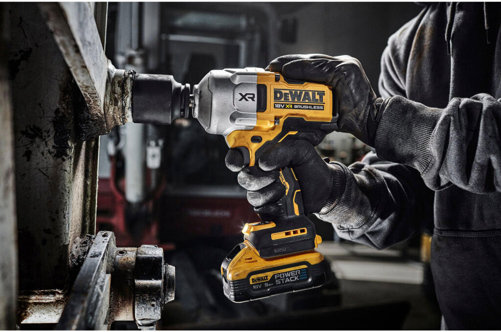 Гайковерт ударный аккумуляторный бесщёточный DeWALT DCF961H2T - Изображение 6