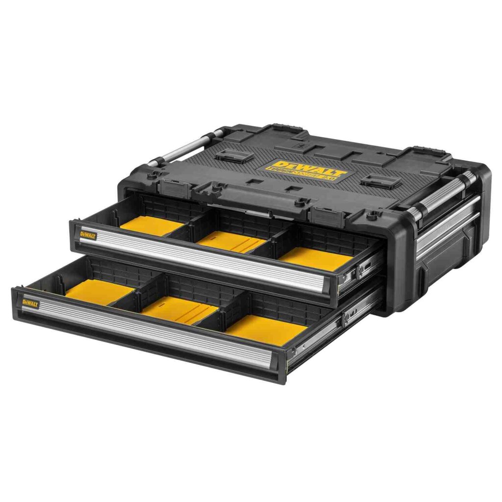 Универсальный ящик TOUGHSYSTEM 2.0 DXL с 2-я шухлядками DeWALT DWST08520-1 - Изображение 3