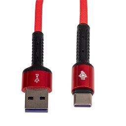 Кабель (шнур) LP USB 3.0 to USB Type-C 5A зі швидкою зарядкою (QC) 1м LS63C-5A