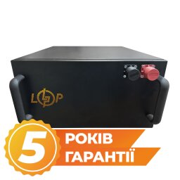 Акумулятор LP LiFePO4 51,2V - 100 Ah (5120Wh) (BMS 100A/50А) метал Smart BT