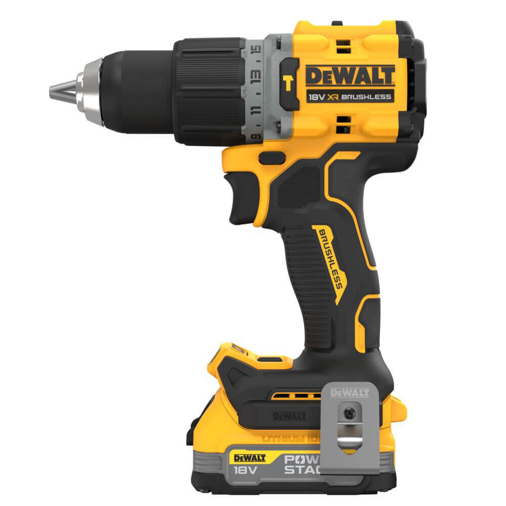 Дрель-шуруповёрт аккумуляторная бесщёточная ударная DeWALT DCD805E1T - Изображение 3