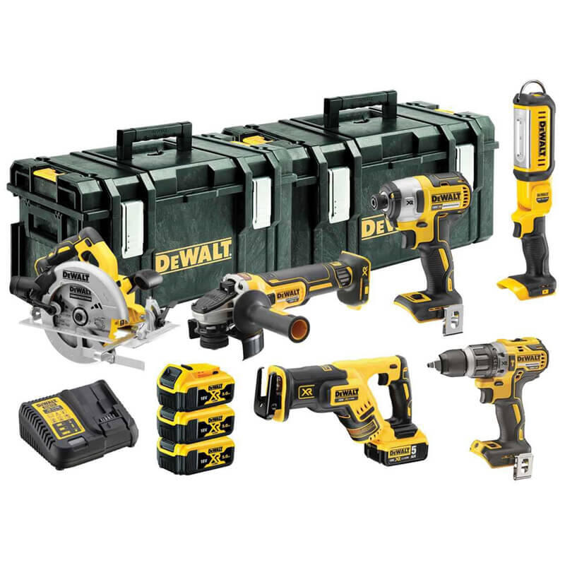 Набор из шести инструментов бесщеточных DeWALT DCK623P3 DCK623P3 - Изображение 4