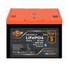 Аккумулятор LP LiFePO4 12,8V - 64 Ah (820Wh) (BMS 80A/64А) пластик Smart BT - Изображение 3