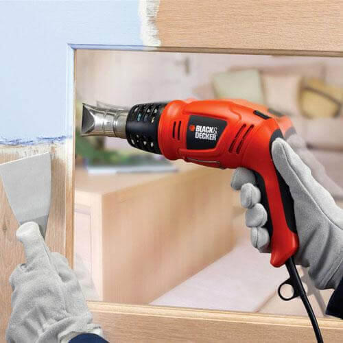 Пистолет горячего воздуха - фен сетевой BLACK+DECKER KX1693 KX1693 - Изображение 4