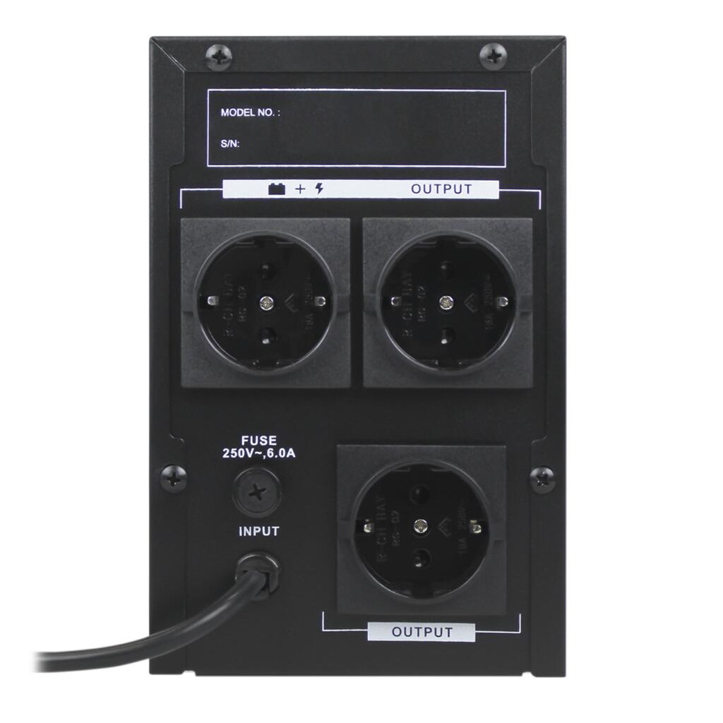 Джерело безперебійного живлення (ДБЖ) LPM-1100VA (770Вт) - Зображення 6