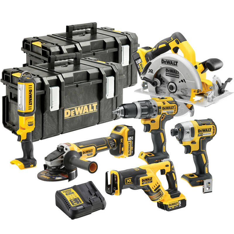 Набор из шести инструментов бесщеточных DeWALT DCK623P3 DCK623P3 - Изображение 5