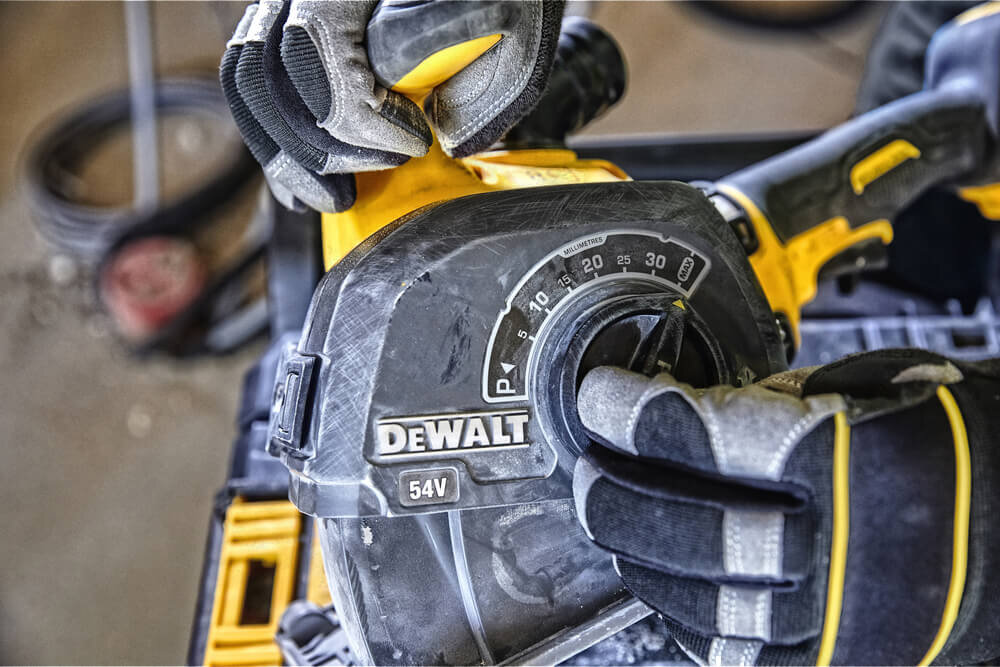 Штроборез аккумуляторный бесщёточный DeWALT DCG200NT DCG200NT - Изображение 5