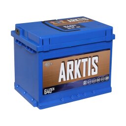 Аккумулятор авто Мегатекс «ARKTIS» 6СТ-65-А3 (лев) ТХП 640