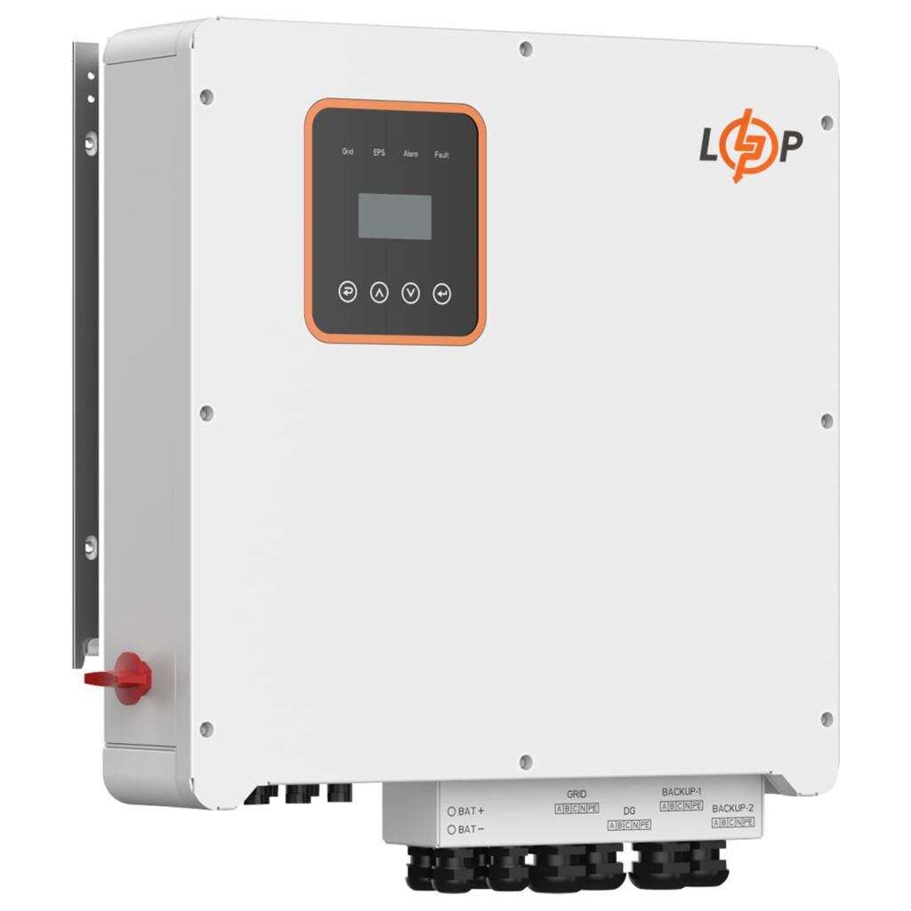 Гибридный трехфазный инвертор LP LPW-15KW3-G-HV 40A MPPT 180–850A ON-OFF GRID с WiFi - Изображение 2
