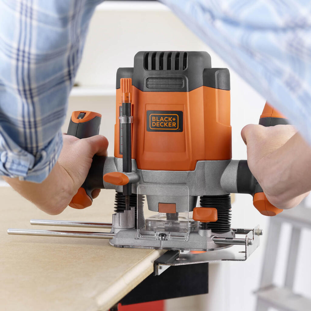 Фрезер мережевий BLACK+DECKER KW1200E KW1200E - Зображення 5