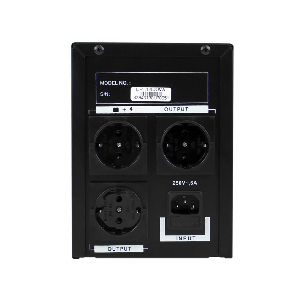 Источник бесперебойного питания (ИБП) LP 1400VA (840Вт) - Изображение 7