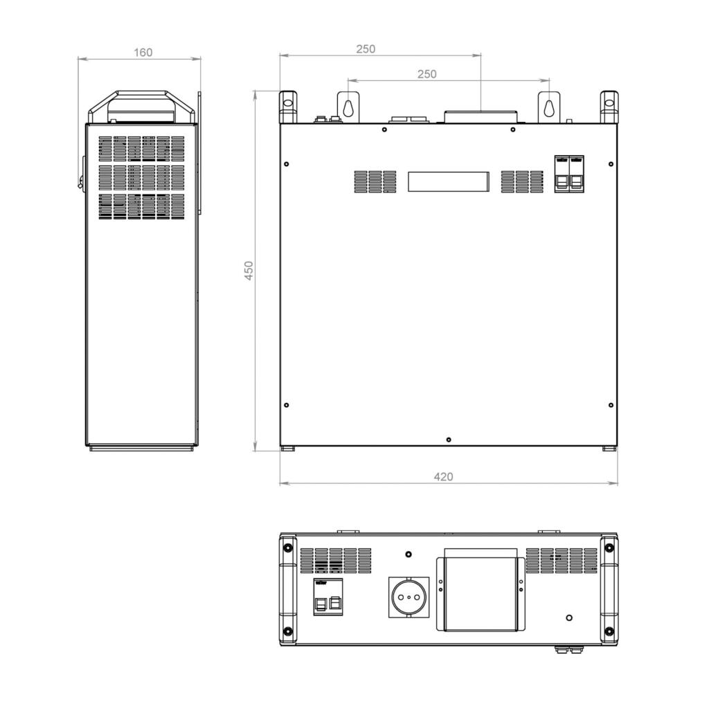 Стабилизатор напряжения Volter 42 пттм (3*14) - Изображение 3