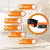 Комплект резервного живлення LP(LogicPower) ДБЖ + літієва (LiFePO4) батарея (UPS W4500 + АКБ LiFePO4 5888W) - Изображение 2