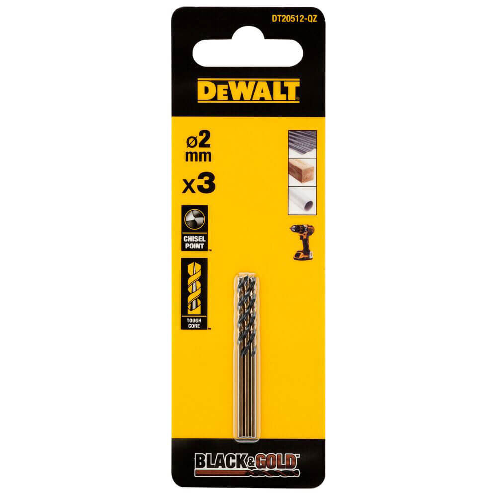 Сверло по металлу EXTREME Black & Gold DeWALT DT20512 DT20512 - Изображение 1