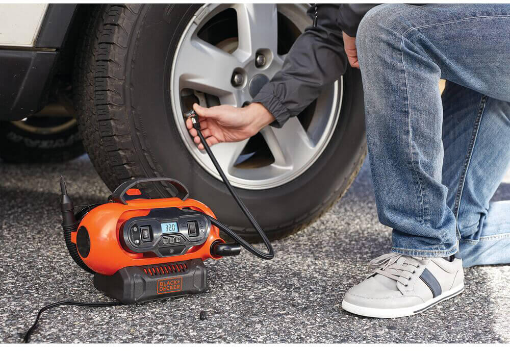 Компрессор автомобильный аккумуляторный BLACK+DECKER BDCINF18N - Изображение 5