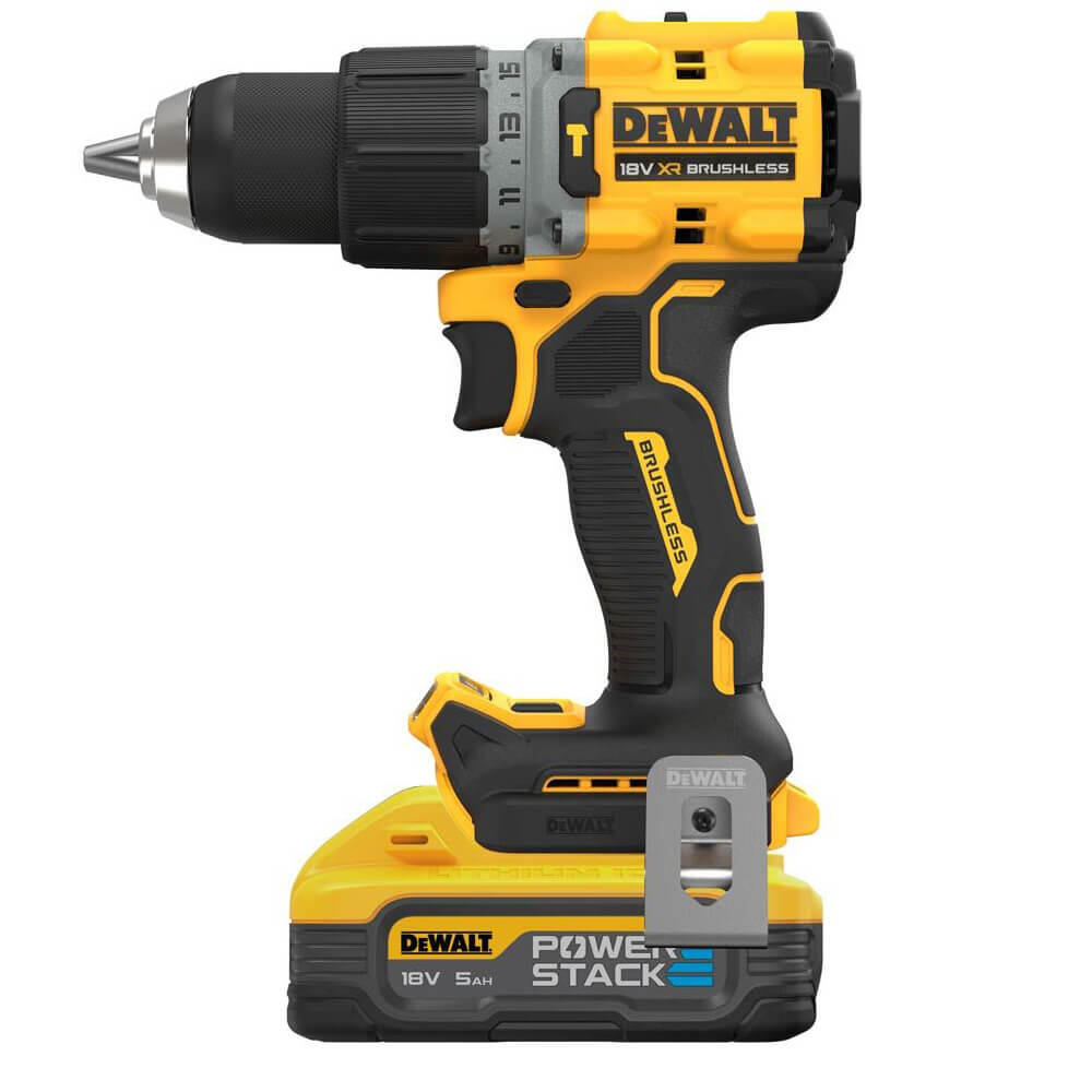 Дрель-шуруповёрт аккумуляторная бесщёточная ударная DeWALT DCD805H2T - Изображение 3