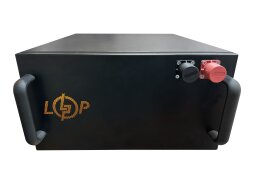 Аккумулятор LP LiFePO4 51,2V - 100 Ah (5120Wh) (BMS 200A/100А) металл RM