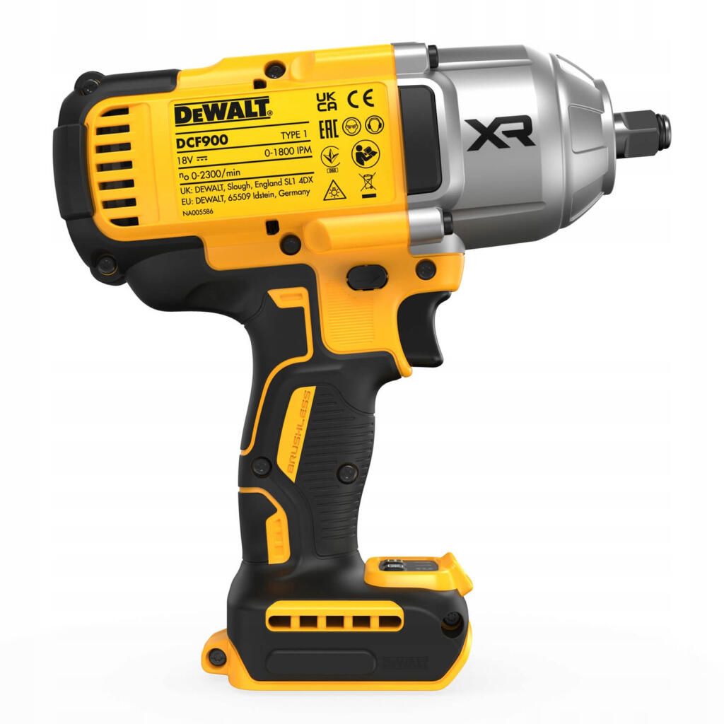 Гайковерт ударный аккумуляторный бесщёточный DeWALT DCF900N - Изображение 4