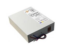 Аккумулятор LP LiFePO4 76,8V - 100 Ah (7680Wh) (BMS 200/100А) металл Smart BT