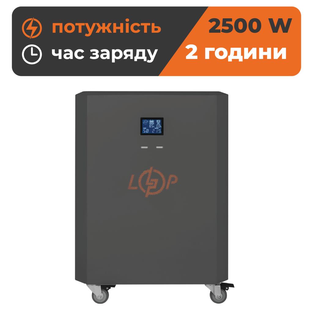 Система резервного живлення LP Autonomic Power FW 2500W (АКБ 2600Wh) Графіт глянець - Зображення 3
