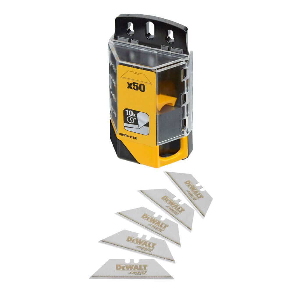 Лезвия запасные для отделочных работ, трапецевидные Carbide DeWALT DWHT8-11131 - Изображение 1