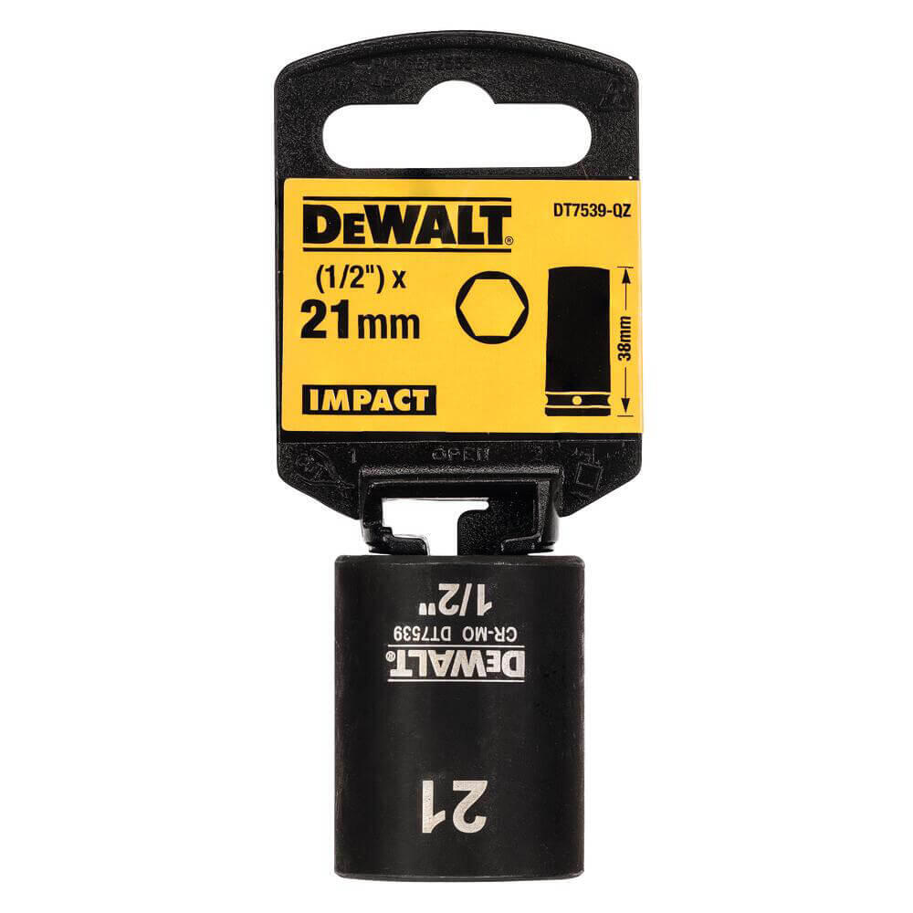 Головка торцева ударна коротка IMPACT DeWALT DT7 - Зображення 2
