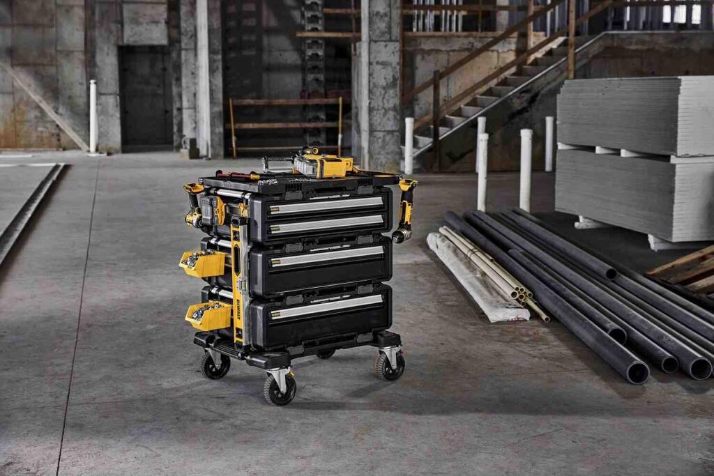 Рабочая станция 5 в 1 (комплект ящиков на тележке) TOUGHSYSTEM 2.0 DXL DeWALT DWST60510-1 - Изображение 9