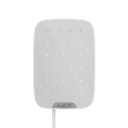 Проводная сенсорная клавиатура AJAX KeyPad Fibra (white)