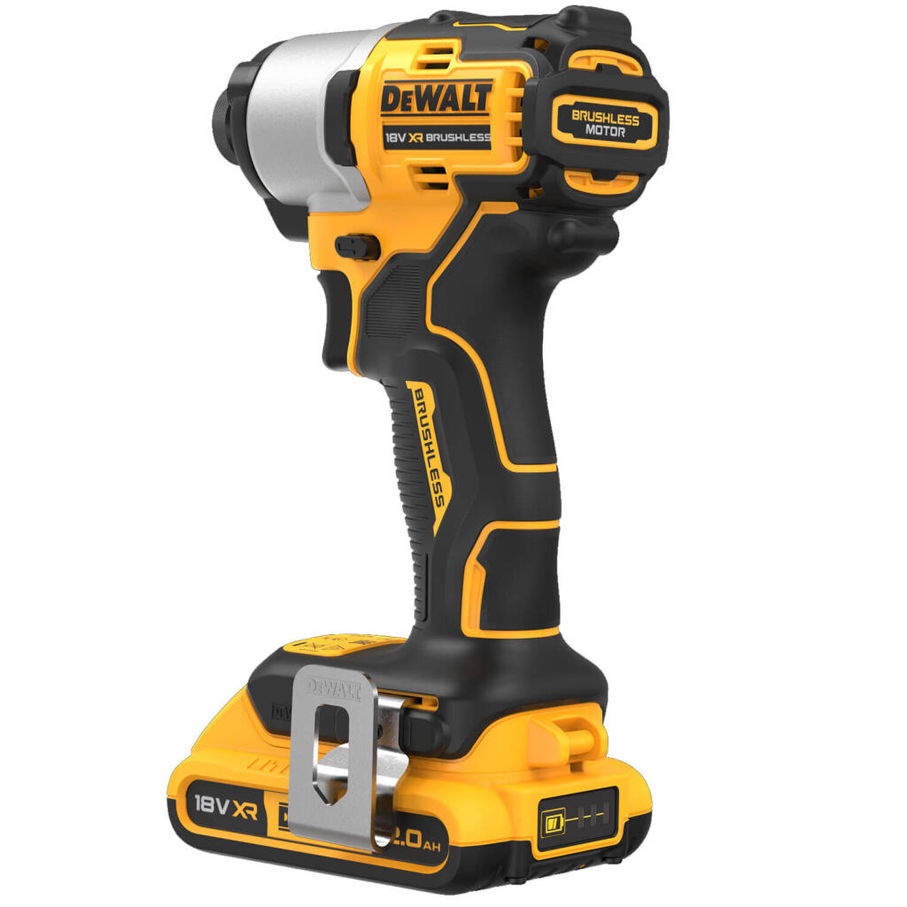 Шуруповерт ударный аккумуляторный бесщёточный DeWALT DCF840D2T DCF840D2T - Изображение 5