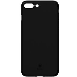 Чехол Baseus для iPhone 8 Plus/7 Plus Slim Black (WIAPIPH7P-CTA01)