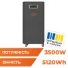 Система резервного живлення LP Autonomic Ultra FW 3500W (АКБ 5200Wh) Графіт глянець - Изображение 1