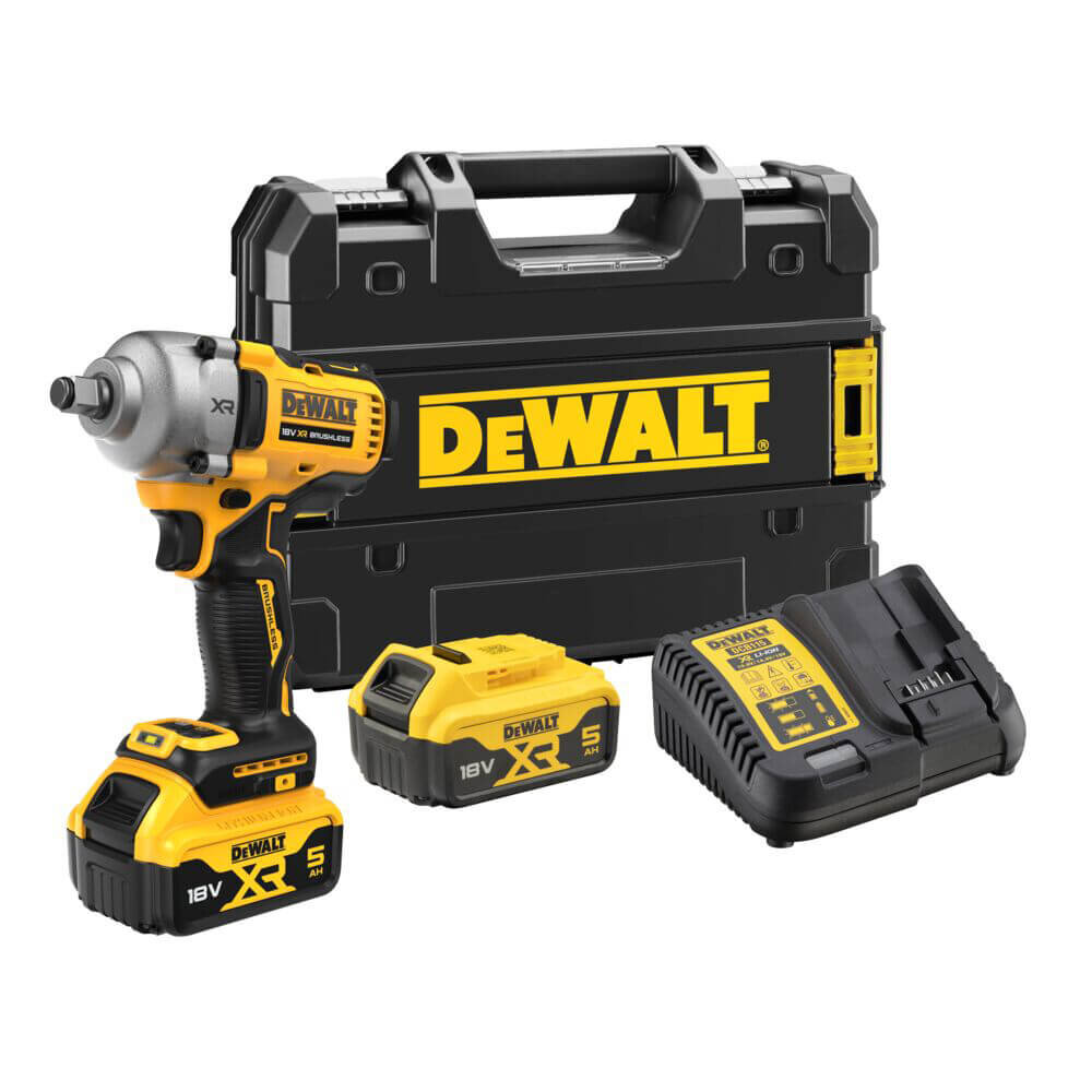 Гайковерт ударный аккумуляторный бесщёточный DeWALT DCF891P2T - Изображение 1