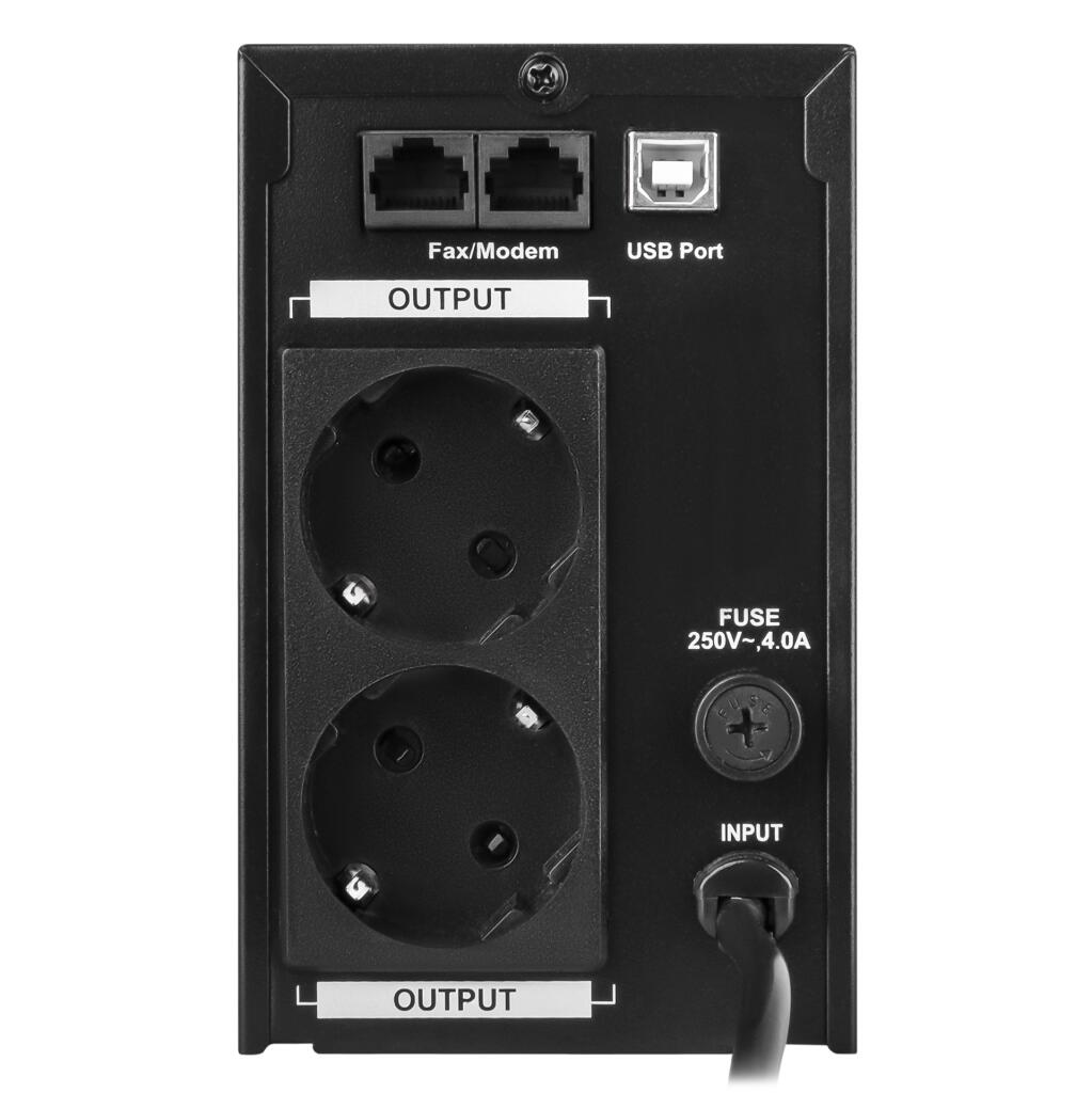 Источник бесперебойного питания (ИБП) LP UL650VA (390Вт) - Изображение 4