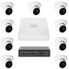 Комплект відеоспостереження на 9 камер GV-IP-K-W77/09 5MP - Зображення 1