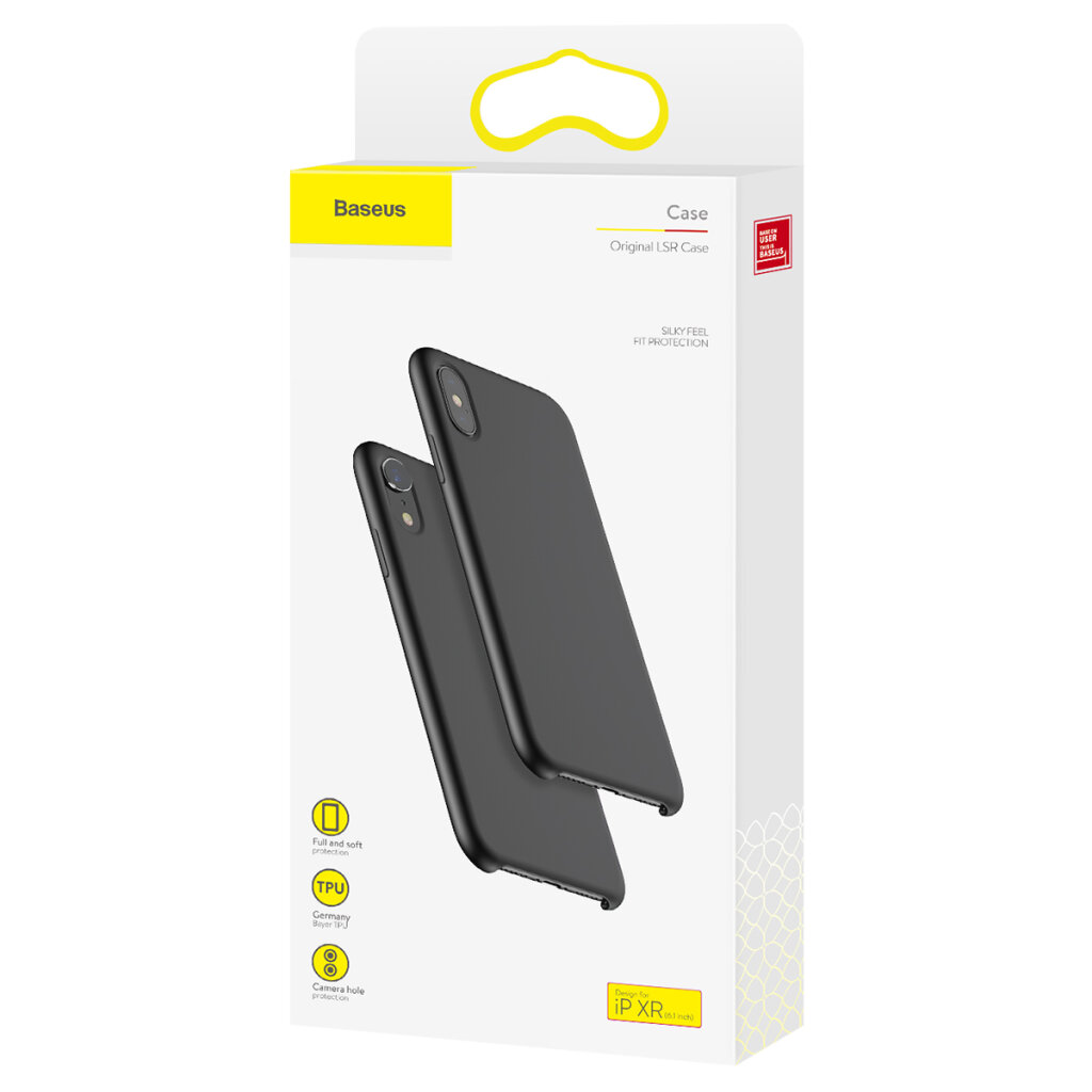 Чехол Baseus для iPhone XR Original LSR Black (WIAPIPH61-ASL01) - Изображение 7