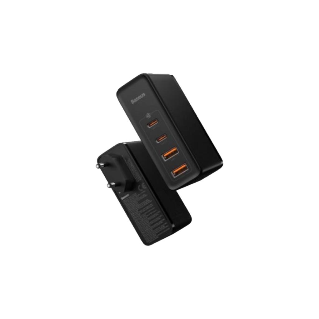Сетевое зарядное устройство Baseus GaN2 Pro 3 порта, USB*2 + Type-C*2 100W Черный (CCGAN2P-L01) - Изображение 3